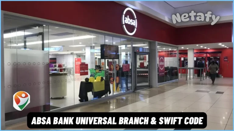 Absa Bank Universal Branch & SWIFT Code