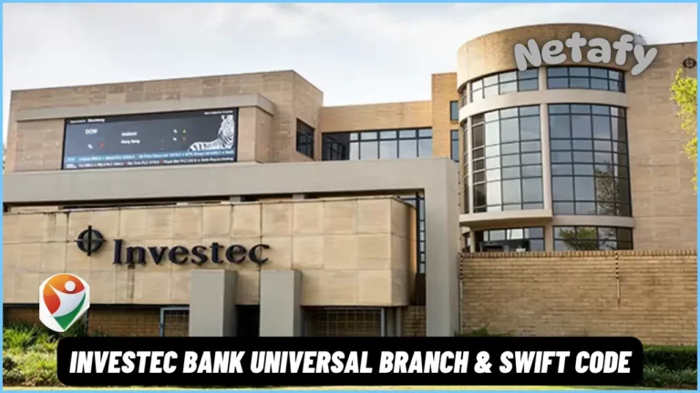 Investec Bank Universal Branch & SWIFT Code