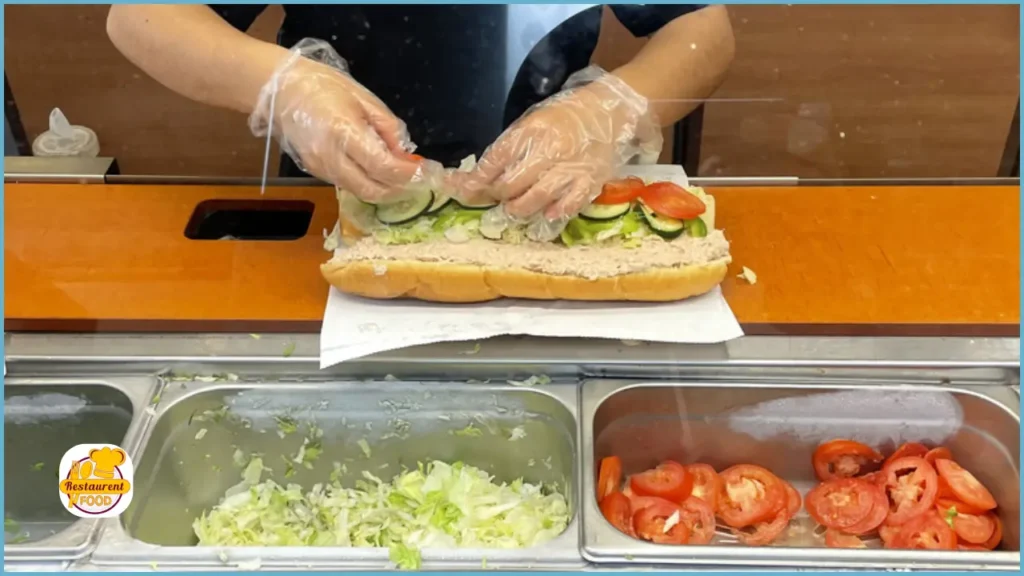 Subway Menu in UK